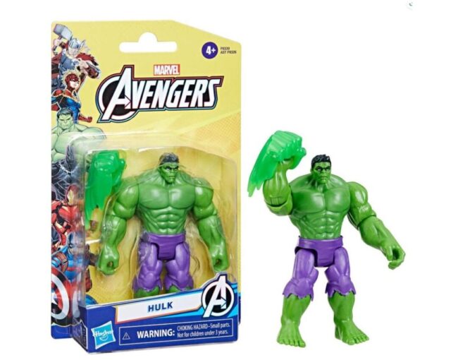 Hasbro Marvel Avengers: Epic Hero Series - Hulk Deluxe Action Figure (10cm) (F9339)