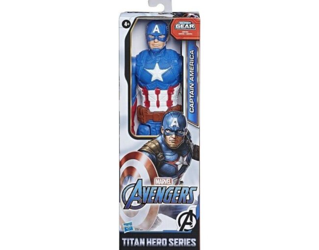 Hasbro Marvel Avengers: Titan Hero Series - Captain America Action Figure (30cm) (E7877) - Image 2