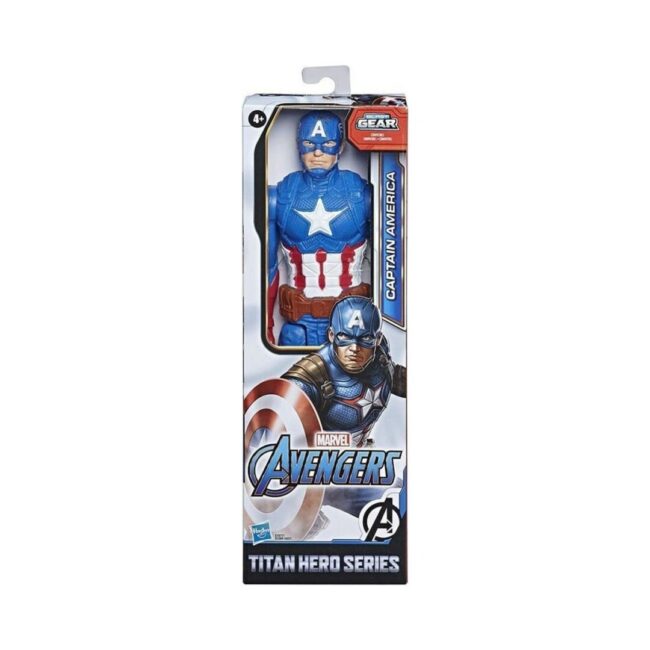 Hasbro Marvel Avengers: Titan Hero Series - Captain America Action Figure (30cm) (E7877) - Image 2