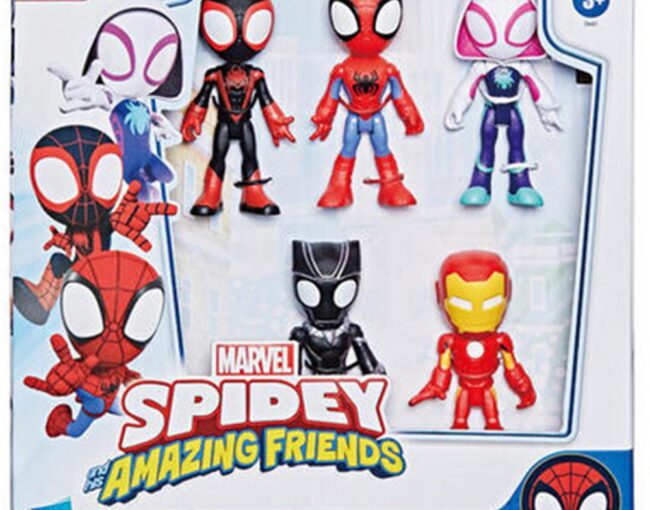 Hasbro Disney Junior Marvel: Spidey and his Amazing Friends - Hero Collection Pack Figures (F8401)
