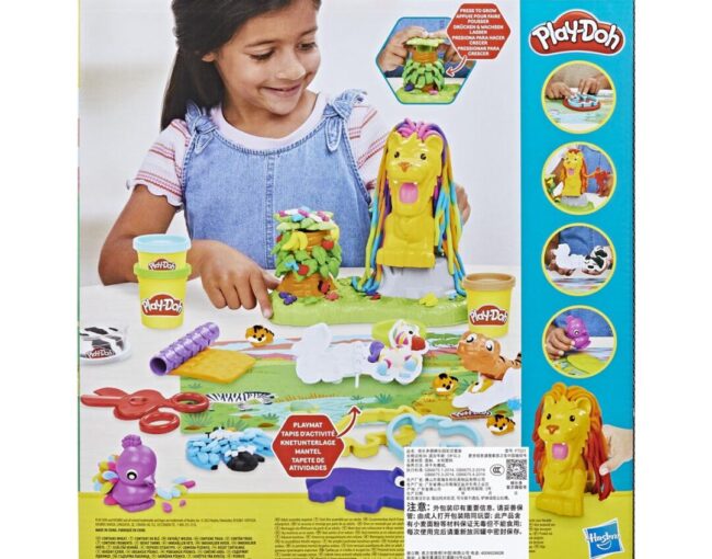 Hasbro Play-Doh - Growin Mane Lion And Friends (F7221) - Image 2