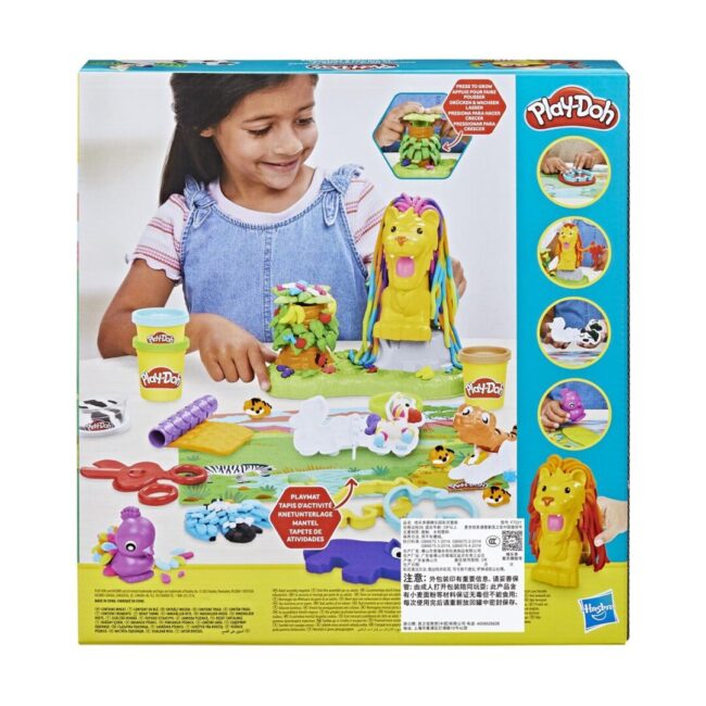 Hasbro Play-Doh - Growin Mane Lion And Friends (F7221) - Image 2