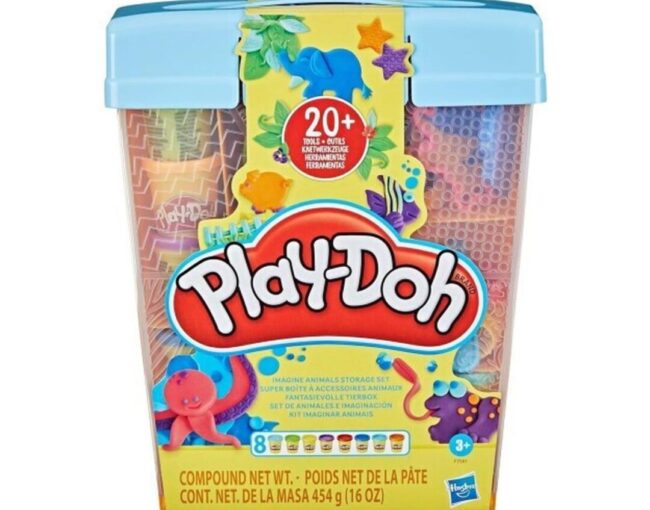 Hasbro Play-Doh - Imagine Animals Storage Set (F7381)