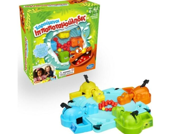 Hasbro - Hungry Hungry Hippos Refresh (Greek Language) (F8815) - Image 3