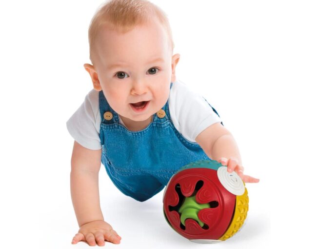 AS Clementoni: Soft Clemmy - Touch, Roll & Play Sensory Ball (1033-17689) - Image 3