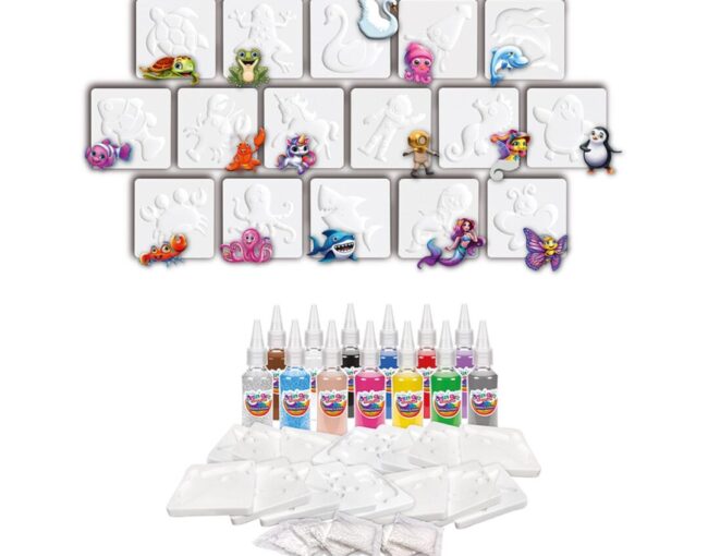 AS Εργαστήριο Ζουληχτές Φιγούρες: Aqua Gelz - Giga Activity Set (1080-88995) - Image 3
