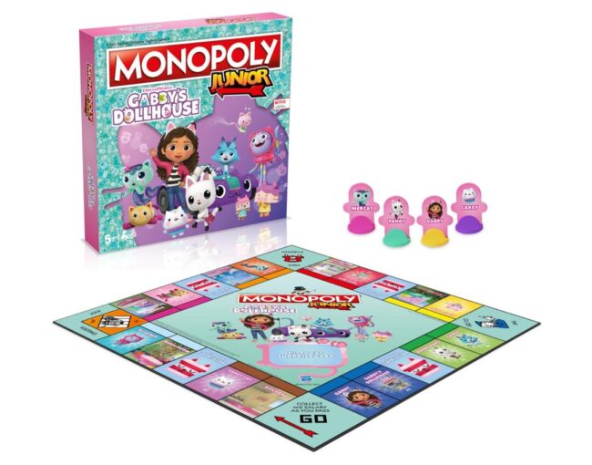 Winning Moves: Monopoly - Junior Gabbys Dollhouse  Επιτραπέζιο (Ελληνική Γλώσσα) (WM04157) - Image 2