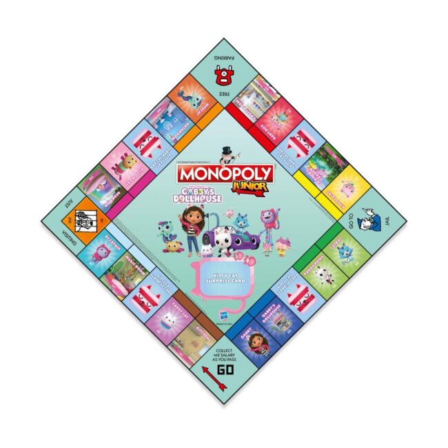 Winning Moves: Monopoly - Junior Gabbys Dollhouse  Επιτραπέζιο (Ελληνική Γλώσσα) (WM04157) - Image 3