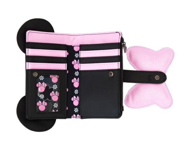 Loungefly Disney: Minnie - Floral Rock The Dots Flap Wallet (WDWA3202) - Image 3