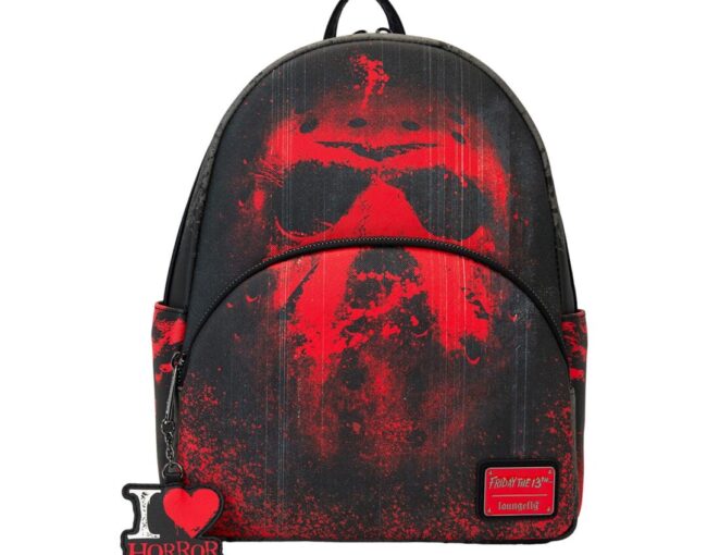Loungefly Warner: Brothers Friday the 13th - I Heart Horror Mini Backpack (FRIBK0014)