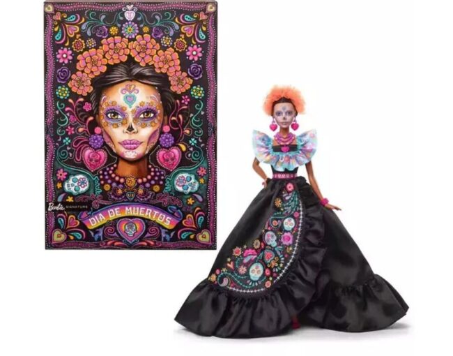 Mattel Barbie Signature: Dia De Los Muertos - Barbie Doll (HRM72) - Image 2
