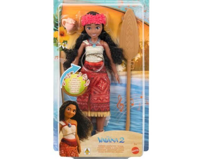 Mattel Disney Princess: Vaiana 2 - Singing Adventure Vaiana Doll (English) (JBT61)