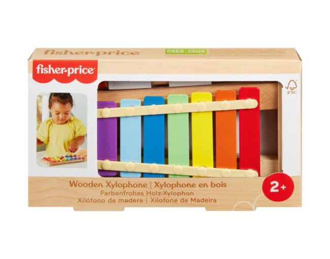 Fisher-Price - Wooden Xylophone (HXV13) - Image 2
