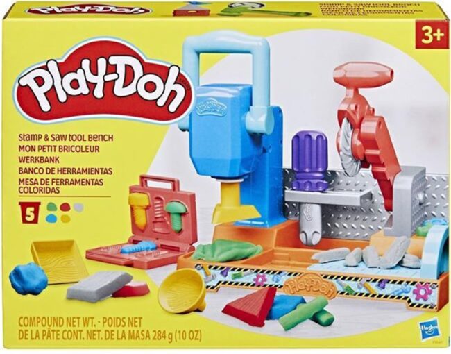 Hasbro Play-Doh - Stamp & SawTool Bench (F9141)