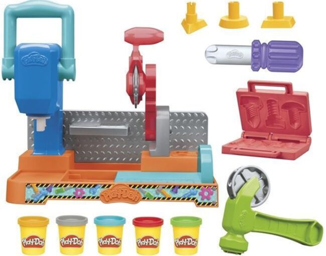 Hasbro Play-Doh - Stamp & SawTool Bench (F9141) - Image 2