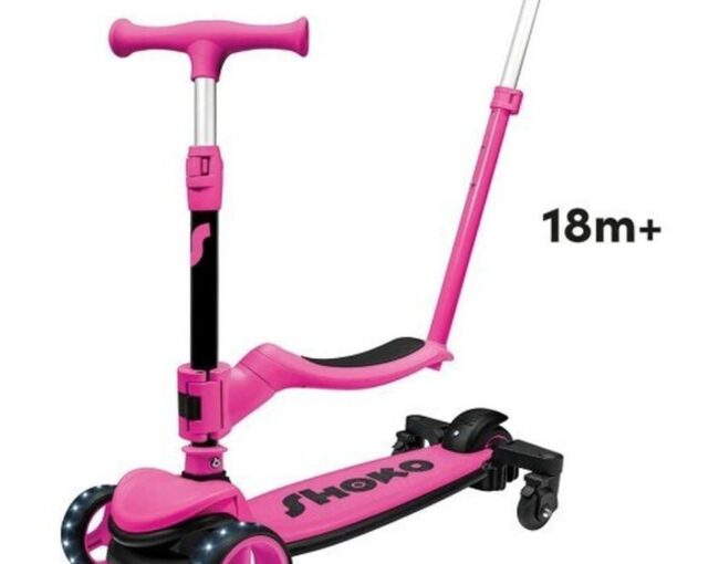 AS SHOKO: Prime 4 in 1 PLUS Scooter Ροζ (5004-50523) - Image 2