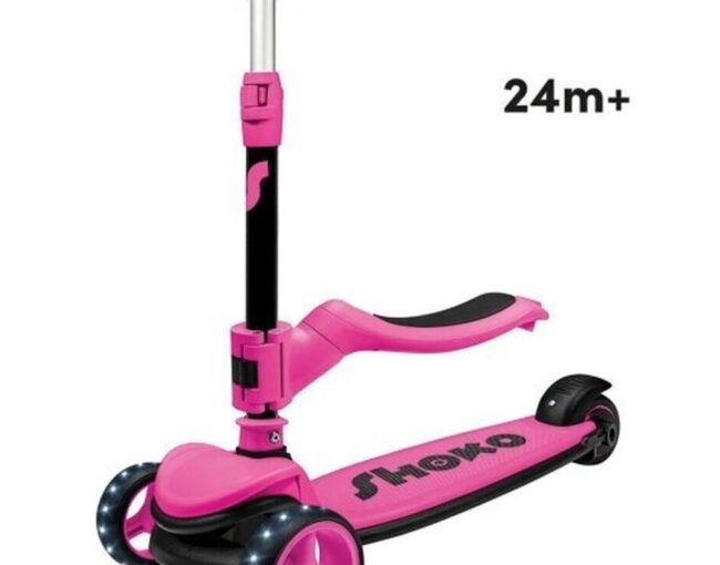 AS SHOKO: Prime 4 in 1 PLUS Scooter Ροζ (5004-50523) - Image 3