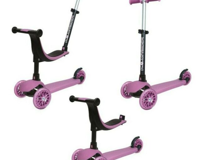 AS SHOKO: Prime 3 in 1 Scooter Ροζ (5004-50506)