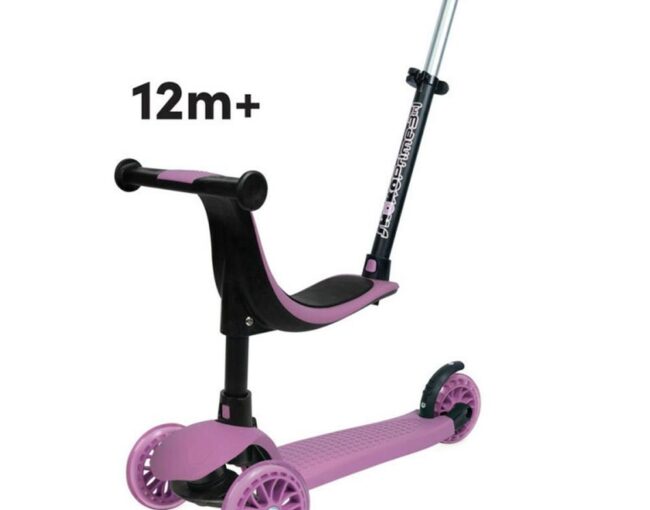 AS SHOKO: Prime 3 in 1 Scooter Ροζ (5004-50506) - Image 2