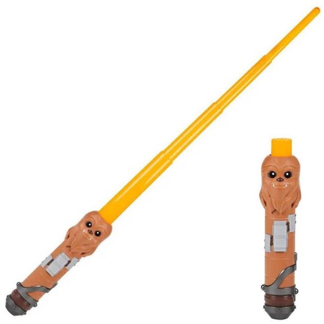 Hasbro Disney Star Wars: Lightsaber Squad - Chewbacca Extendable Orange Lightsaber (F7417) - Image 2