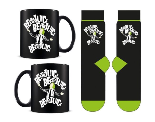 Pyramid Beetlejuice Mug & Sock Set (GP86922)