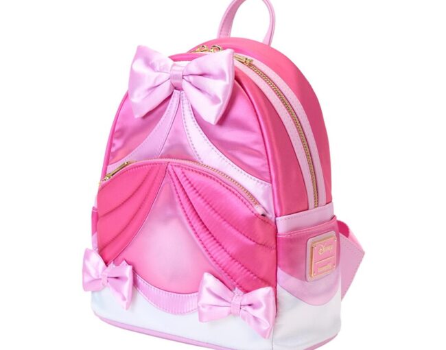 Loungefly Disney: Cinderella 75Th Anniversary - Pink Bow Mini Backpack (WDBK3902) - Image 2