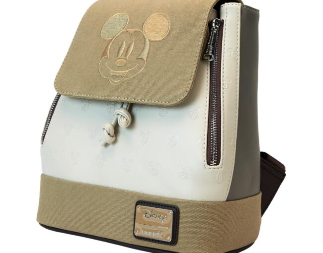 Loungefly Disney: Mickey And Friends Canvas Mini Backpack (WDBK3903) - Image 2
