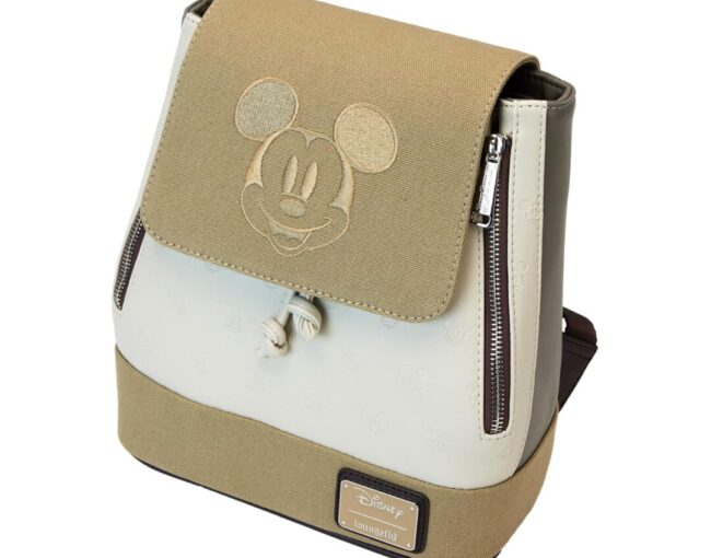 Loungefly Disney: Mickey And Friends Canvas Mini Backpack (WDBK3903) - Image 3