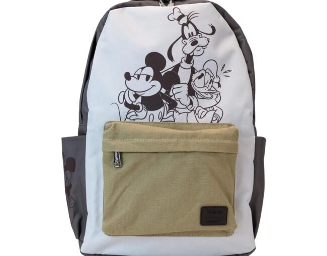 Loungefly Disney: Mickey And Friends Canvas & Nylon Full-Size Backpack (WDBK3904)
