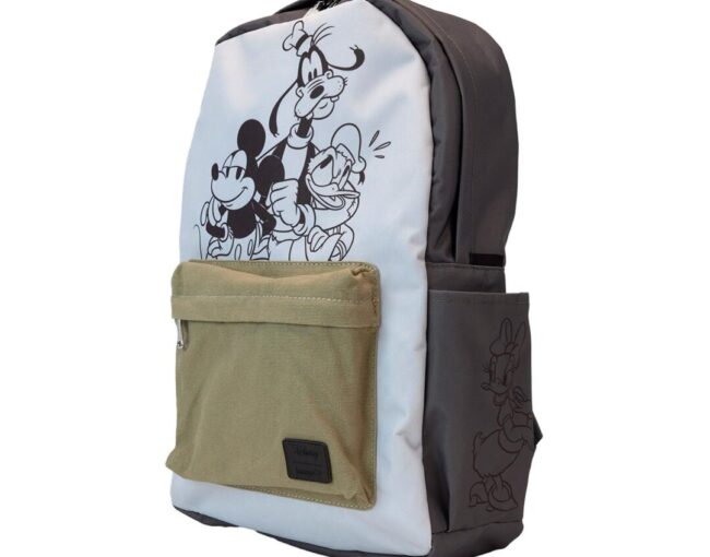 Loungefly Disney: Mickey And Friends Canvas & Nylon Full-Size Backpack (WDBK3904) - Image 2
