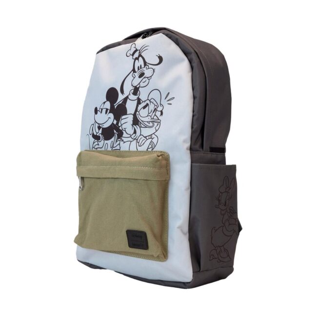 Loungefly Disney: Mickey And Friends Canvas & Nylon Full-Size Backpack (WDBK3904) - Image 2