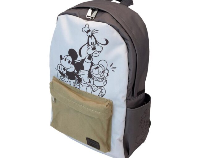 Loungefly Disney: Mickey And Friends Canvas & Nylon Full-Size Backpack (WDBK3904) - Image 3
