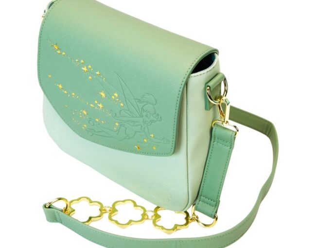 Loungefly Disney: Tinker Bell - 4-Leaf Clover Crossbody Bag (WDTB3159) - Image 3