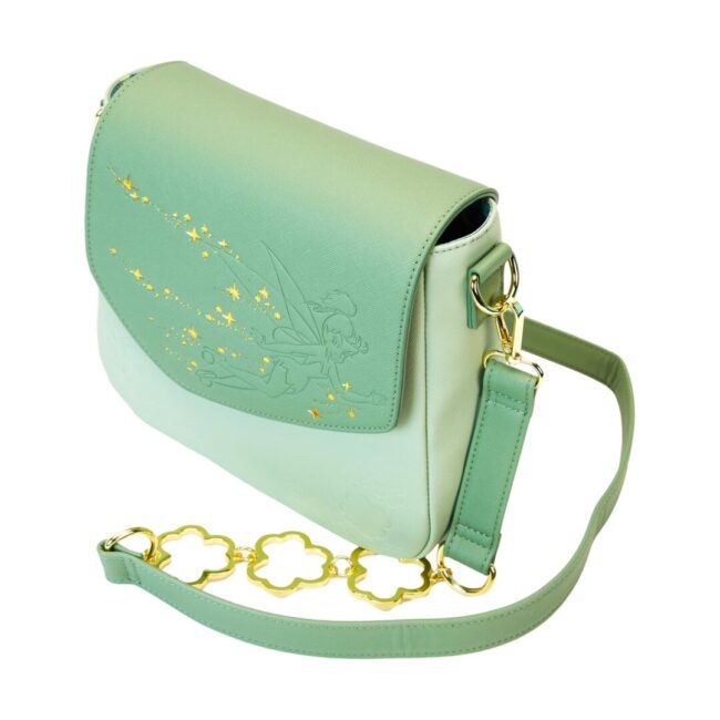 Loungefly Disney: Tinker Bell - 4-Leaf Clover Crossbody Bag (WDTB3159) - Image 3