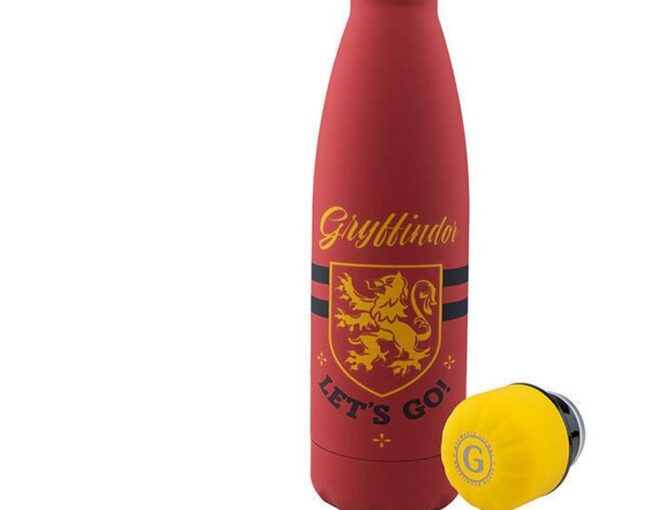 Cinereplicas Movies: Harry Potter Let's Go - Gryffindor Stainless Water Bottle (CR4031) - Image 3