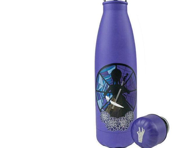 Cinereplicas Movies: Wednesday - Wednesday with Cello Thermo Water Bottle (500ml) (CR4071)