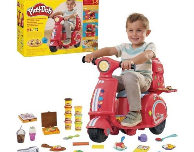 Hasbro Play-Doh - Pizza Delivery Scooter Playset (F8803)