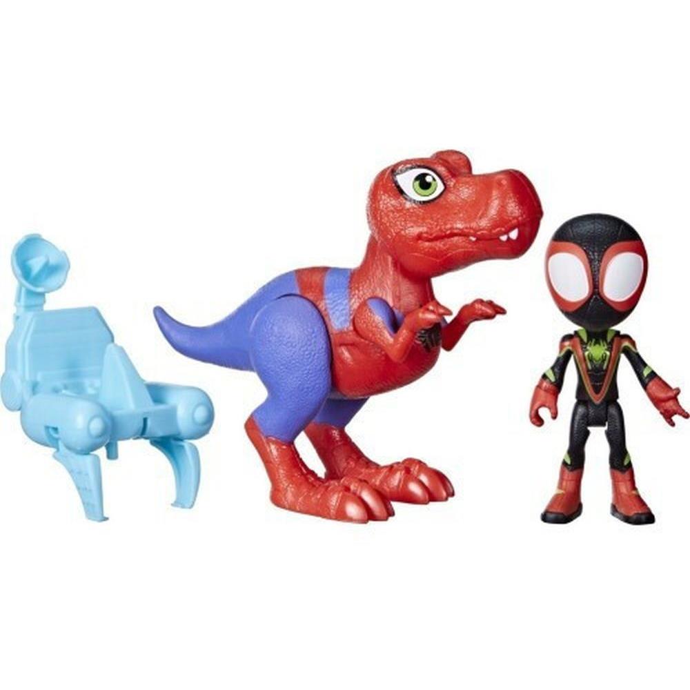 Hasbro Disney Marvel: Spidey And His Amazing Friends Dino-Webs - Spidey-Rex & Miles ''Spin'' Morales (G0124)