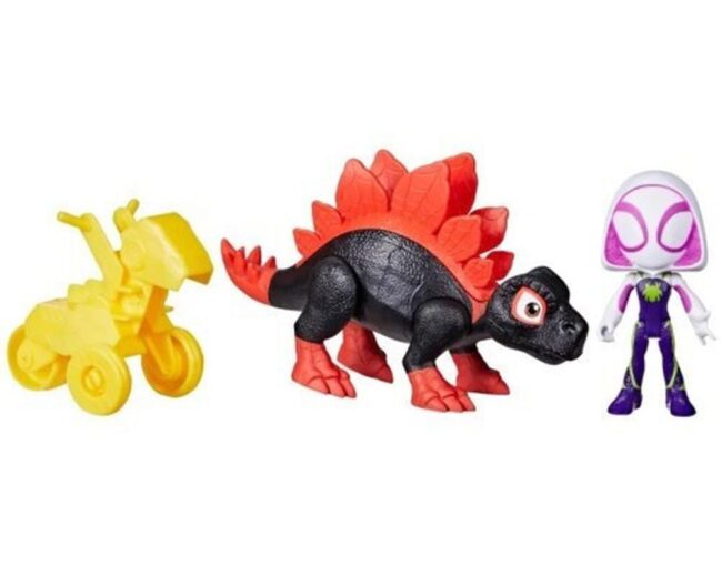 Hasbro Disney Marvel: Spidey And His Amazing Friends Dino-Webs - Dino Spin & Ghost-Spider (G0125)