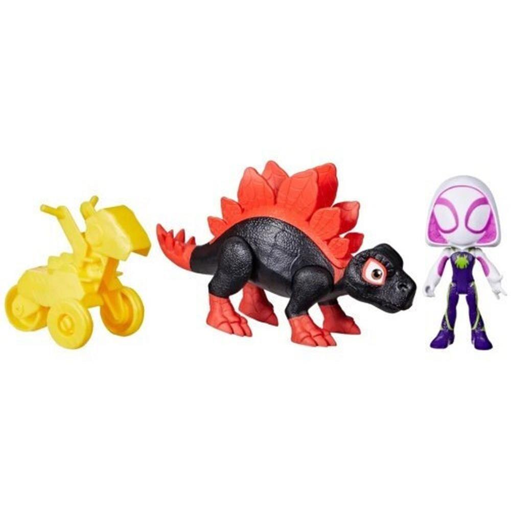 Hasbro Disney Marvel: Spidey And His Amazing Friends Dino-Webs - Dino Spin & Ghost-Spider (G0125)