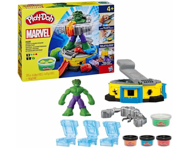 Hasbro Play-Doh Marvel: Hulk - Smash And Squish (F9826)