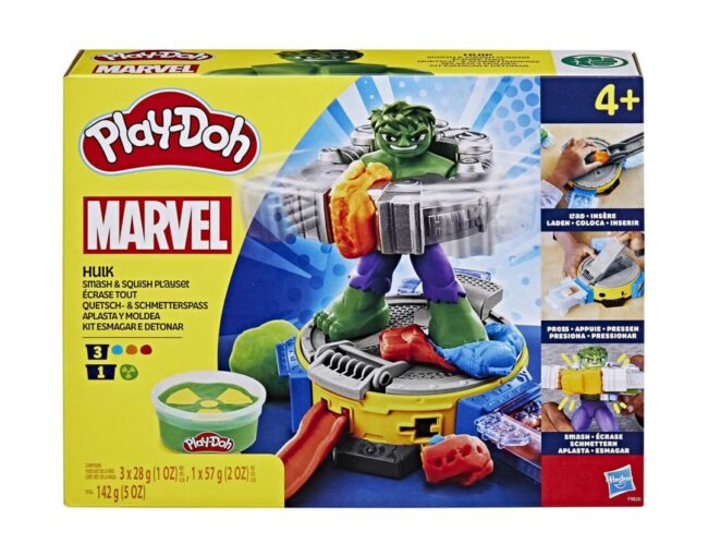 Hasbro Play-Doh Marvel: Hulk - Smash And Squish (F9826) - Image 3