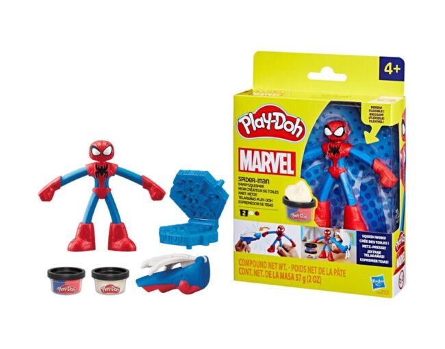 Hasbro Play-Doh Marvel: Spider-Man - Thwip Squisher (G0058) - Image 3