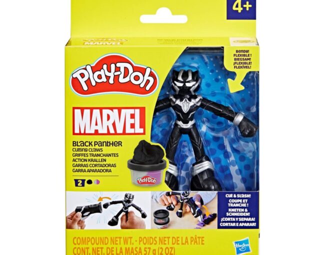 Hasbro Play-Doh Marvel: Black Panther - Cutting Claws (G0055) - Image 2