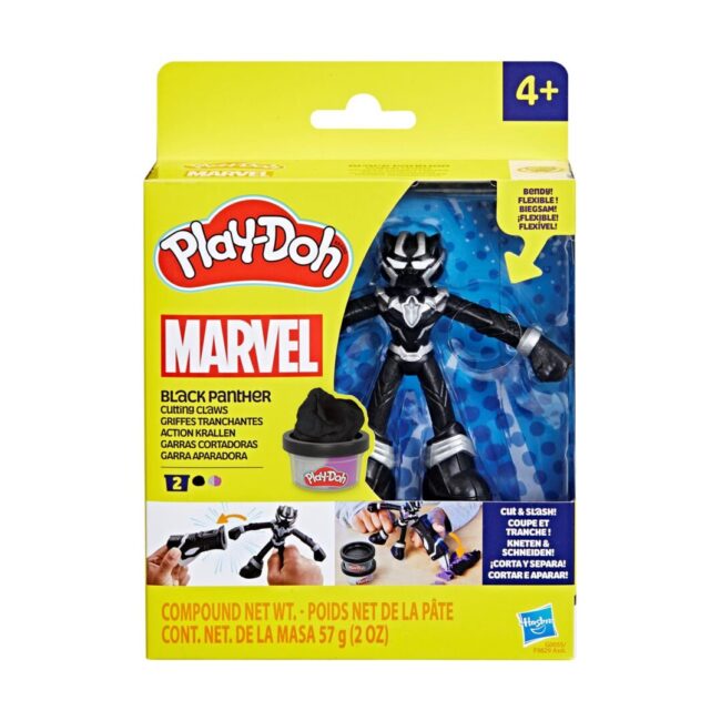 Hasbro Play-Doh Marvel: Black Panther - Cutting Claws (G0055) - Image 2