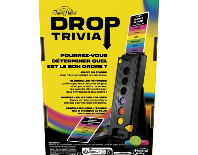 Hasbro Drop Trivia (F9833) - Image 3