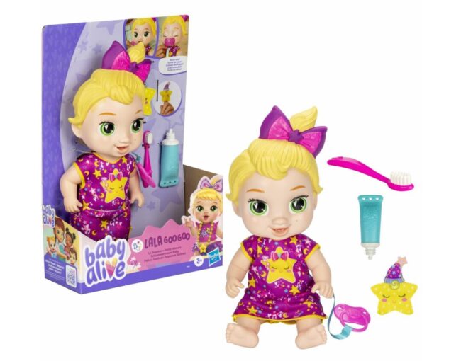 Hasbro Baby Alive: Bedtime Baby - Lala GooGoo Lil Dreamer Doll (F9856)