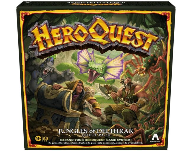 Hasbro Heroquest Jungles Of Delthrak - Quest Pack (English Language) (F9907)