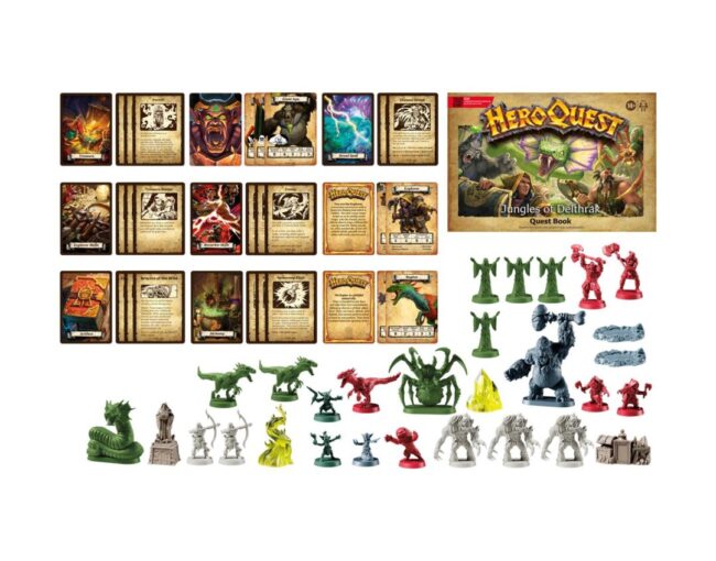 Hasbro Heroquest Jungles Of Delthrak - Quest Pack (English Language) (F9907) - Image 3