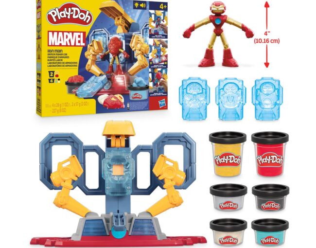 Hasbro Marvel: Play Doh - Iron Man Armor Maker Lab (G0035) - Image 2